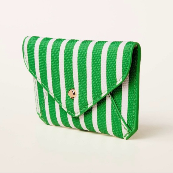 Kate Spade Stripe Envelope Card Case - Picture 4 of 5